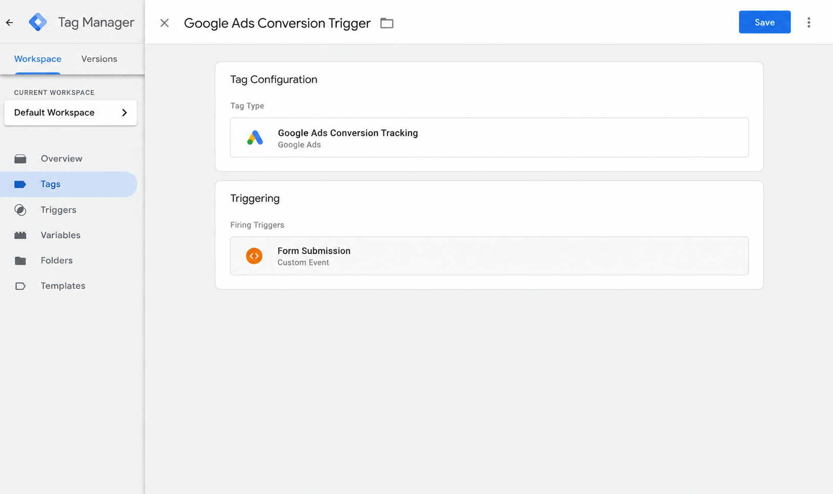 Attach the trigger to your GA4 or Google Ads conversion tag